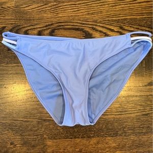 Xhiliration Periwinkle 3 Band Detail On Side‎ Bikini Bottoms Size XL